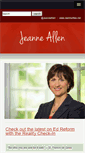 Mobile Screenshot of jeanneallen.net